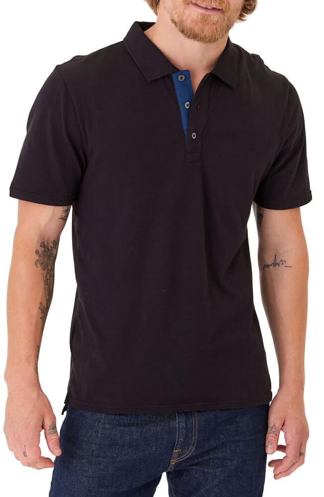 Threads 4 Thought Ashton Classic Polo in Black Cover