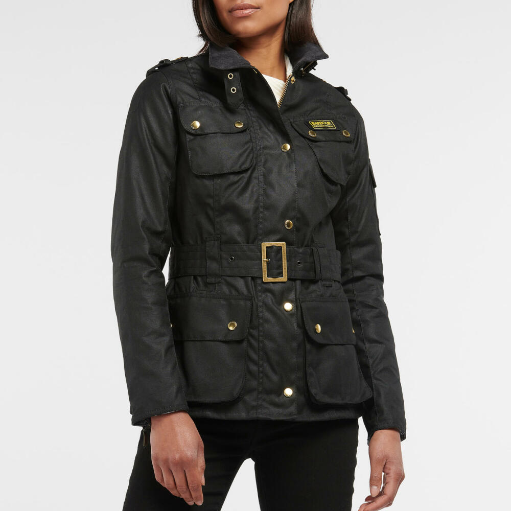 Barbour International Waxed-Cotton Jacket Cover