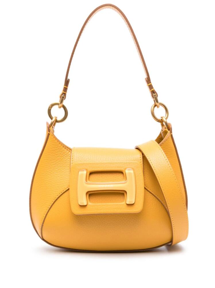 Hogan mini H-Plexi tote bag - Yellow Cover