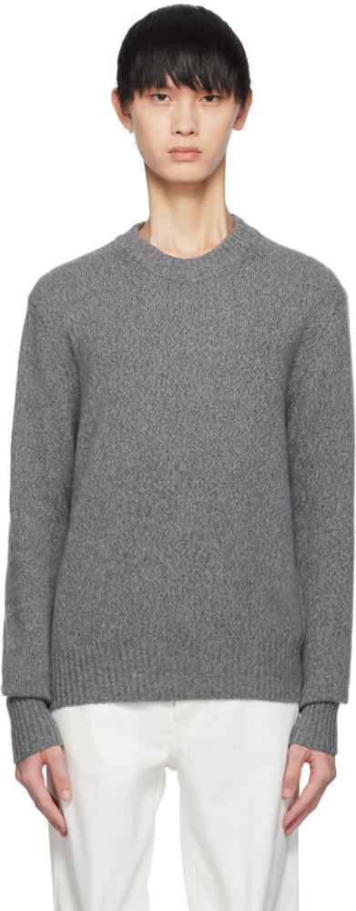 AMI Paris Gray Ami de Cœur Sweater Cover