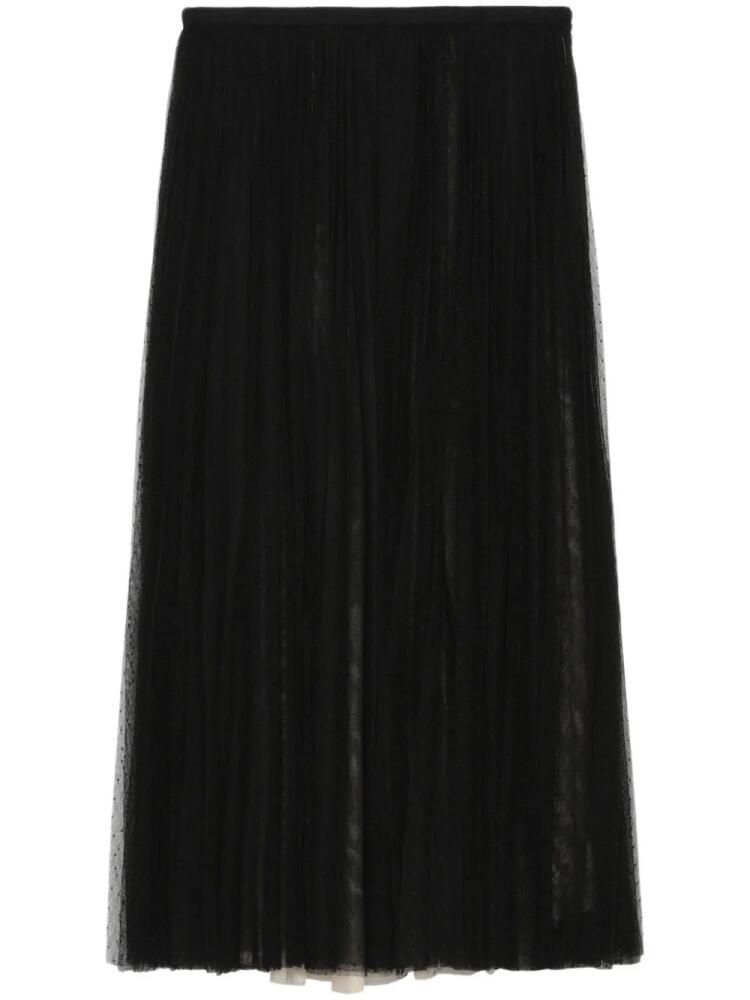 Philosophy Di Lorenzo Serafini pleated midi skirt - Black Cover