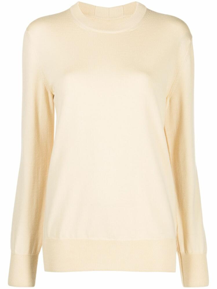 Jil Sander crew-neck wool jumper - Neutrals Cover