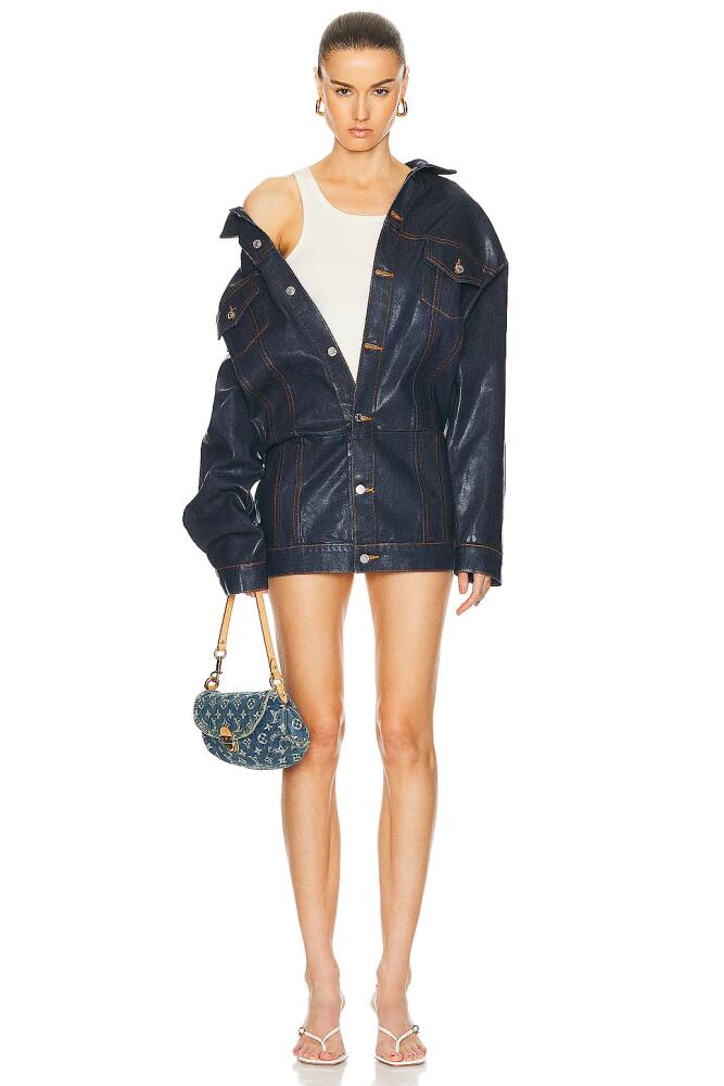 EB Denim Webster Mini Dress in Blue Cover