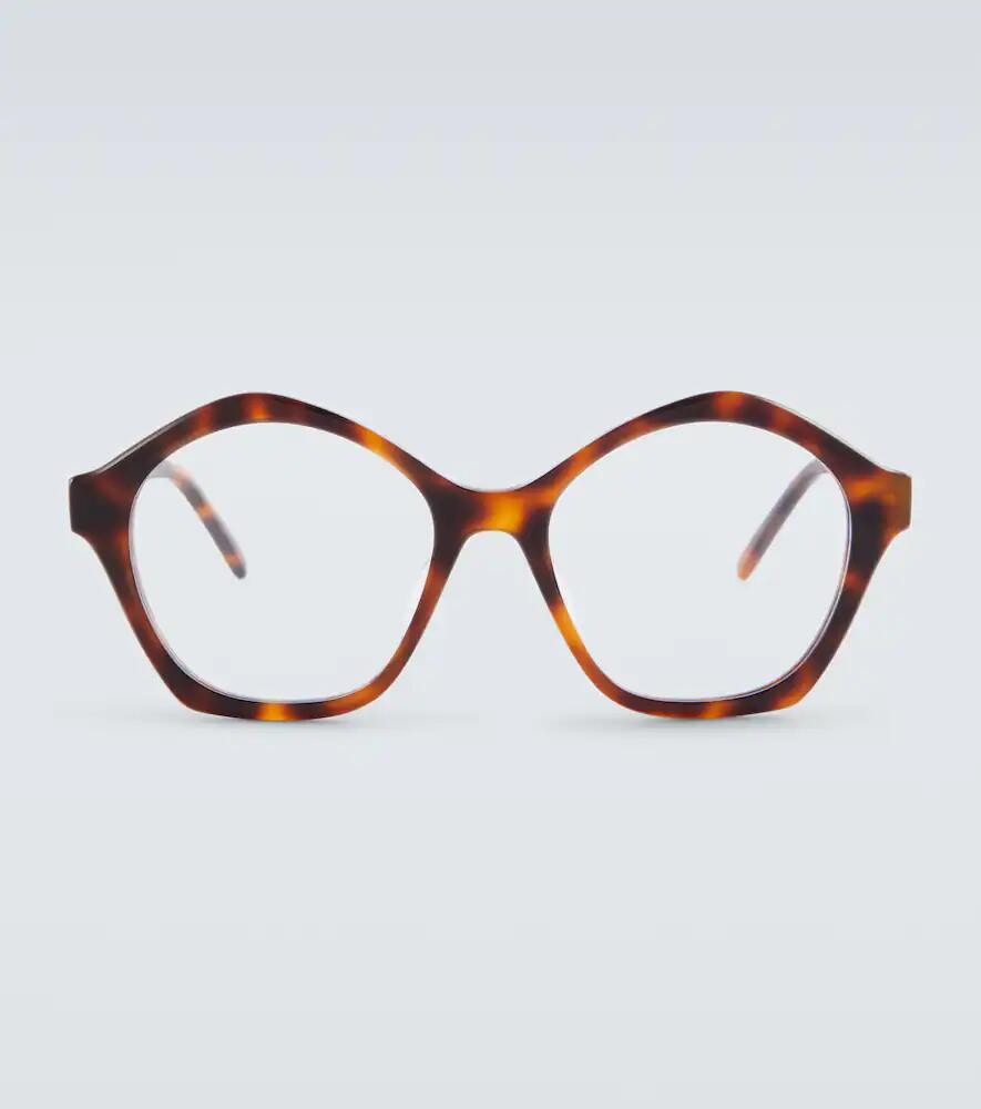 Loewe Logo oval glasses Cover