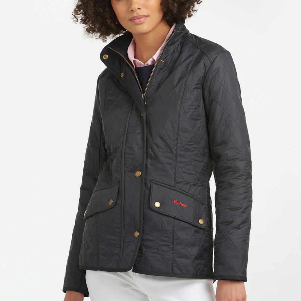 Barbour Women's Cavalry Polarquilt Jacket - Navy Cover