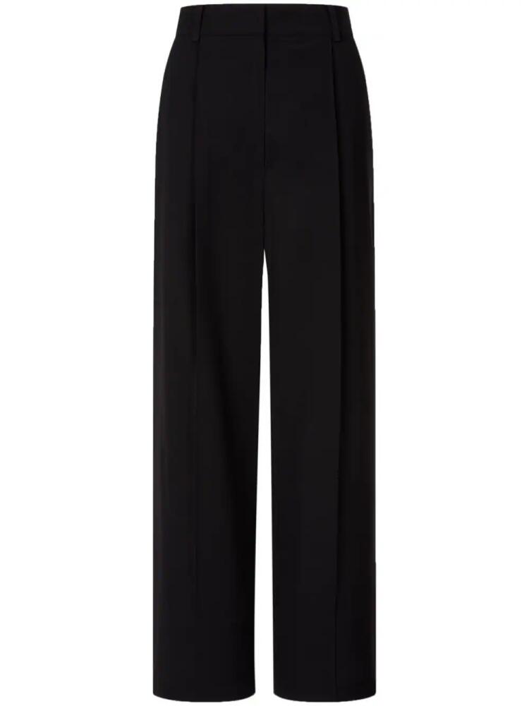 STUDIO TOMBOY high-waist wide-leg tailored trousers - Black Cover