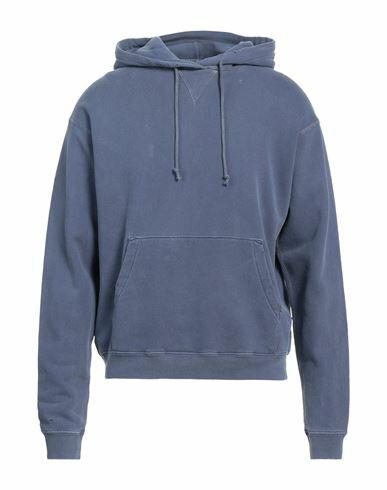 John Elliott Man Sweatshirt Blue Cotton Cover