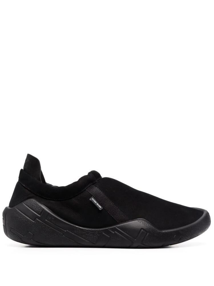 Stone Island Shadow Project slip-on suede sneakers - Black Cover