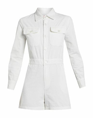 Jucca Woman Jumpsuit White Cotton Cover