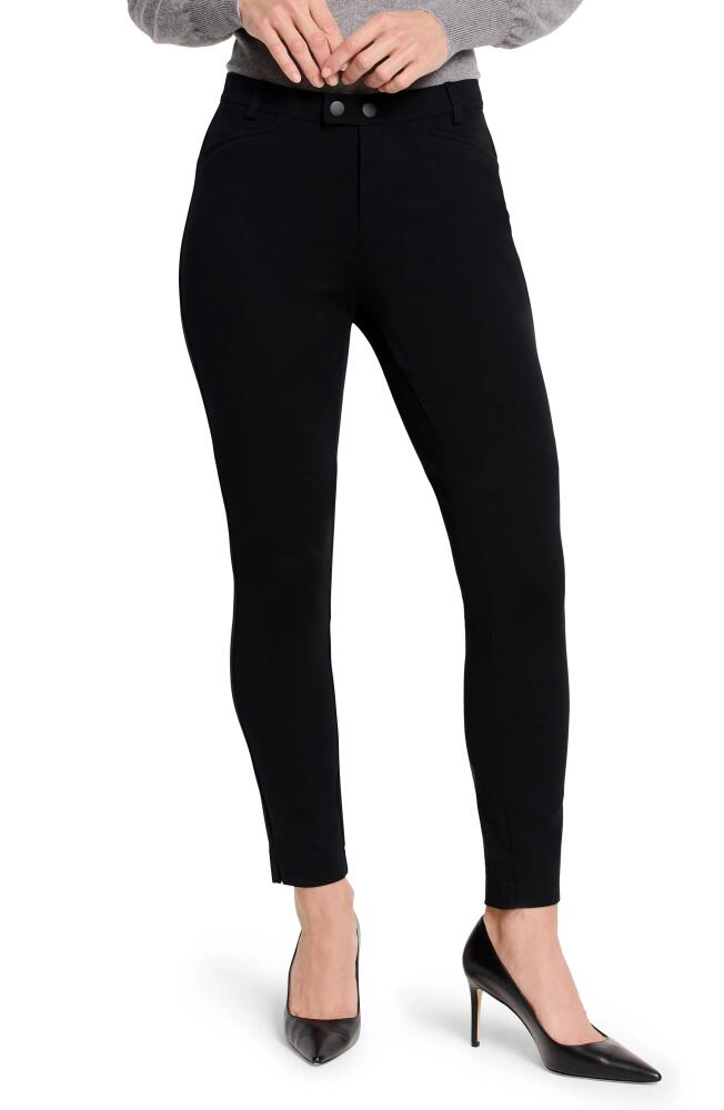 NIC+ZOE Ponte Riding Pants in Black Onyx Cover