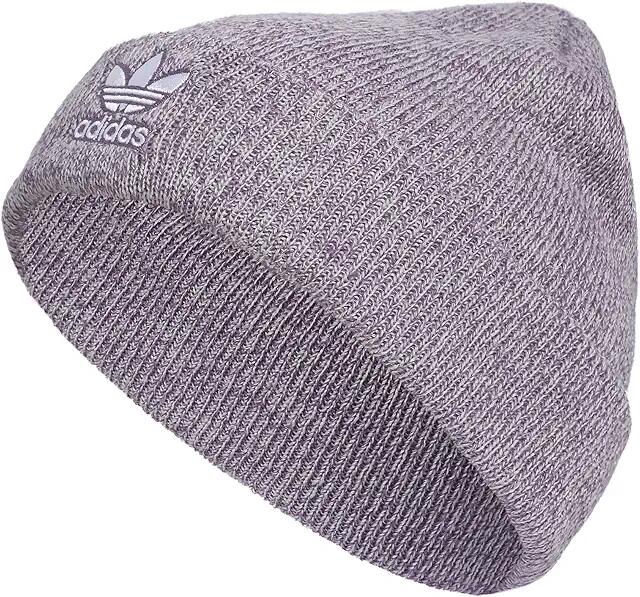 adidas Originals Trefoil Beanie (Shadow Violet/Silver Dawn Grey/Stone Grey) Beanies Cover