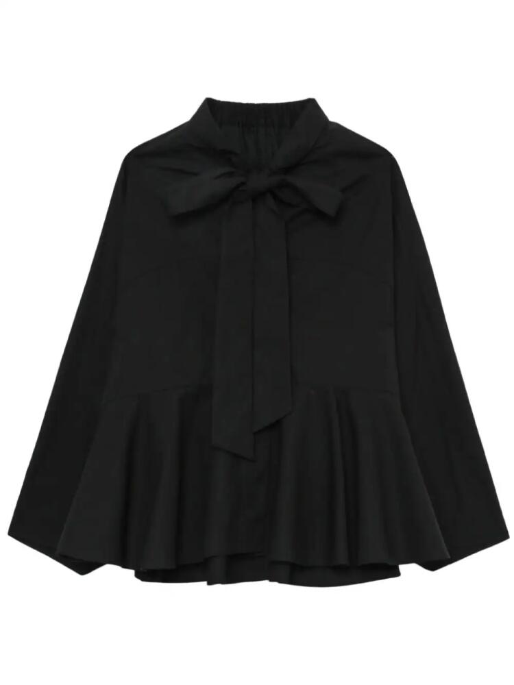 Enföld flared blouse - Black Cover