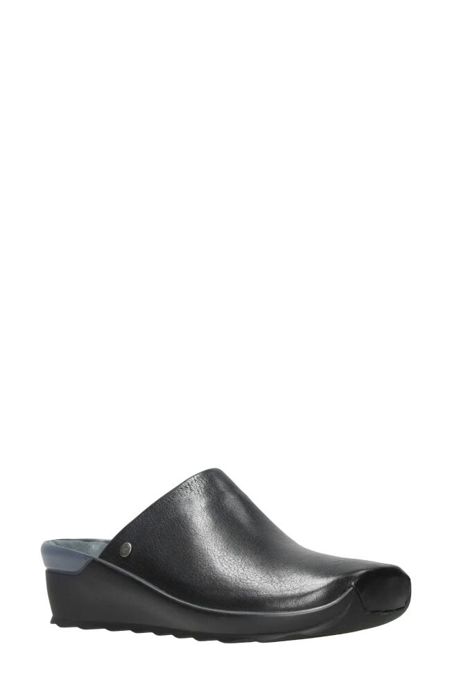 Wolky Go Wedge Clog in Black Cover