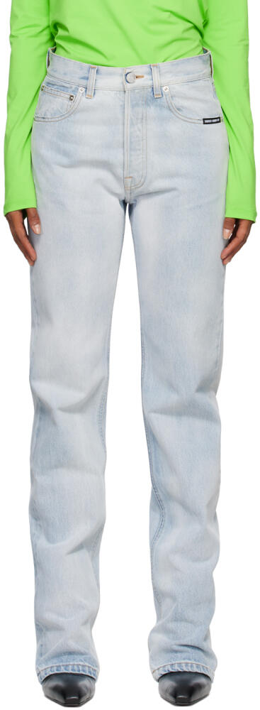 VTMNTS Blue Patch Jeans Cover