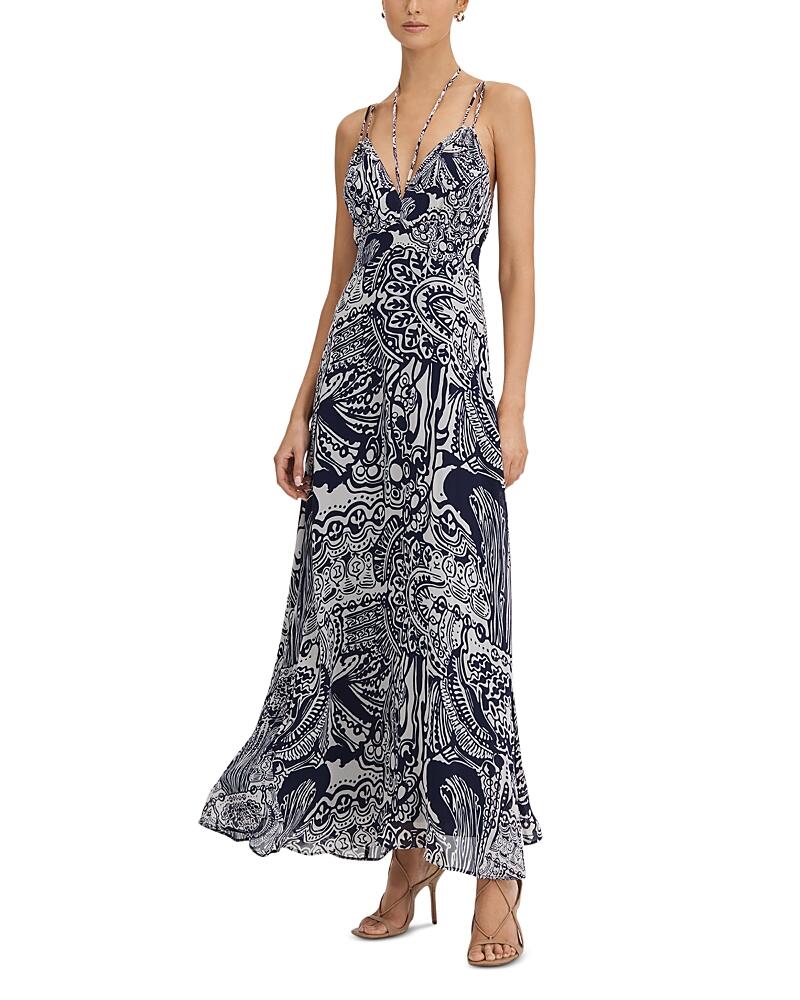 Reiss Quinn Resort Print Maxi Dress Cover