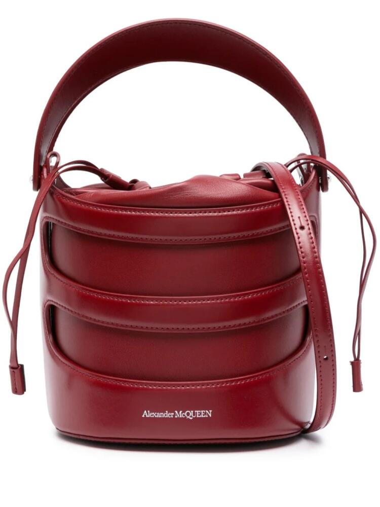 Alexander McQueen The Rise bucket bag - Red Cover