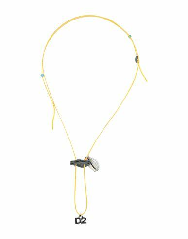 Dsquared2 Man Necklace Yellow Textile fibers Cover