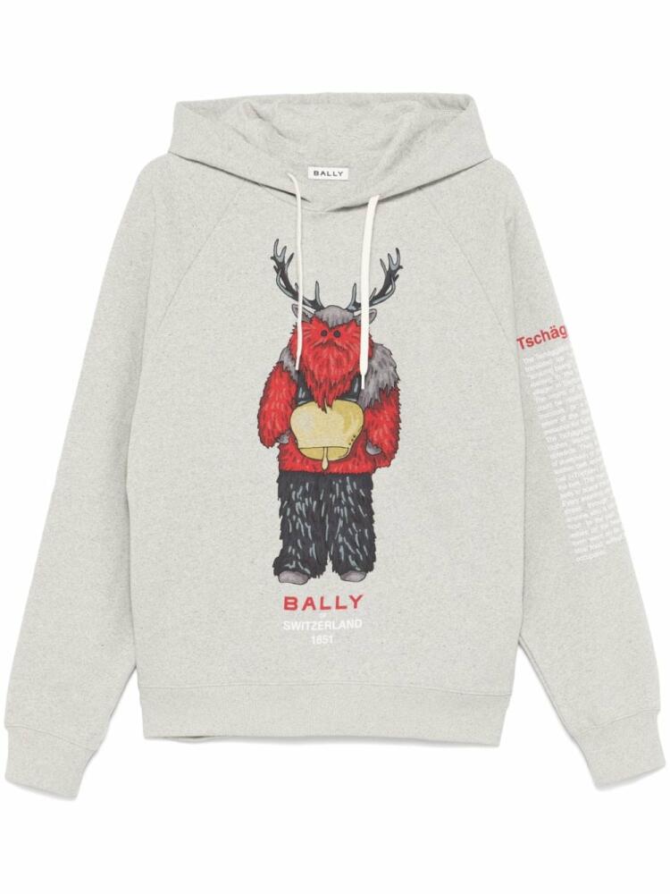 Bally jersey hoodie - Grey Cover