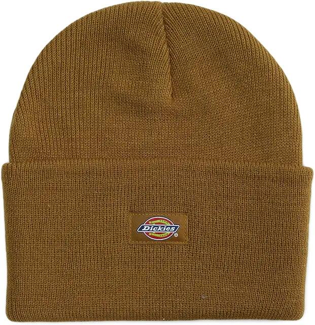 Dickies Acrylic Cuffed Beanie Hat (Brown Duck) Caps Cover