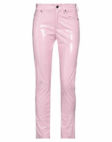 Laneus Woman Pants Light pink Polyurethane, Polyester Cover