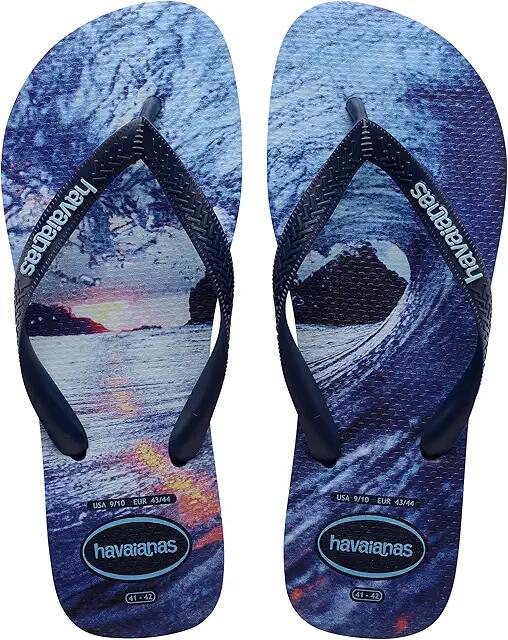 Havaianas Hype Flip Flop Sandal (Navy) Men's Sandals Cover