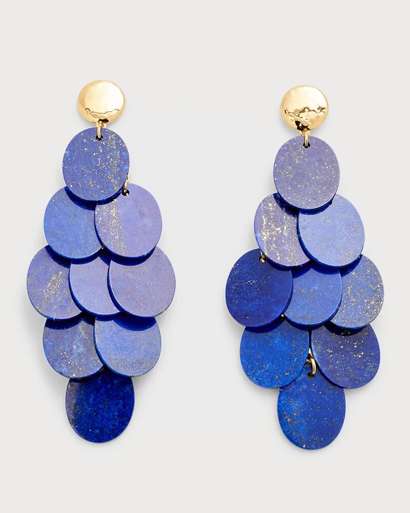 NEST Jewelry Lapis Chandelier Earrings Cover