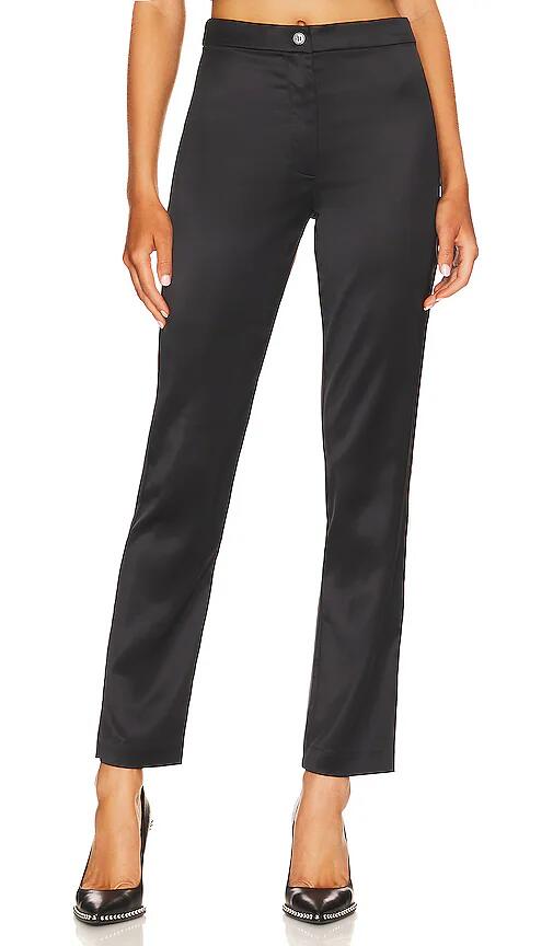 Bardot Nyah Satin Pant in Black Cover