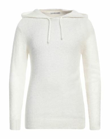 Grey Daniele Alessandrini Man Sweater Ivory Acrylic, Polyamide, Mohair wool, Wool Cover