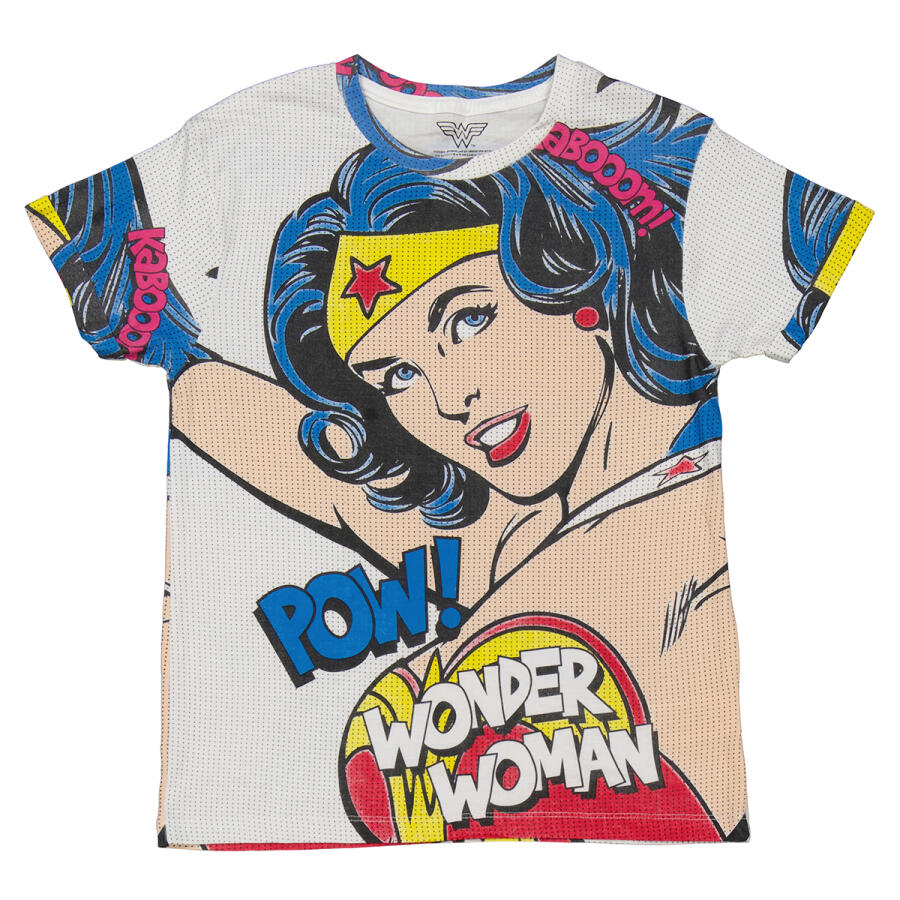 Little Eleven Paris Retro Wonder Woman Graphic T-Shirt Cover