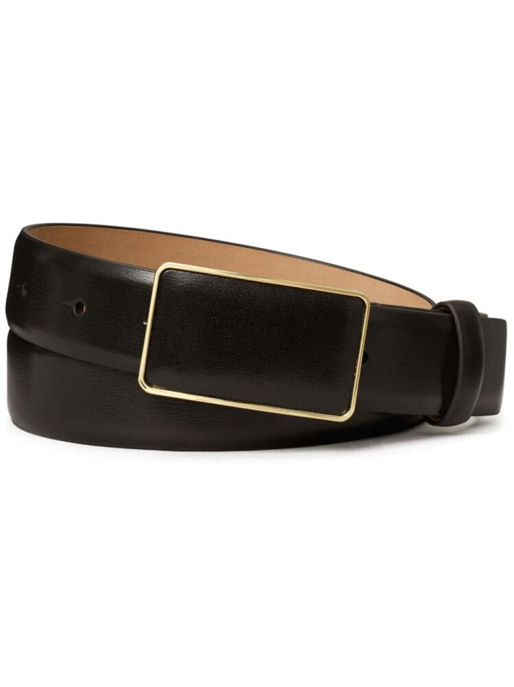 Tory Burch leather buckle belt - Black Cover