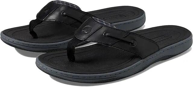 Sperry Baitfish Thong (Black 1) Men's Sandals Cover