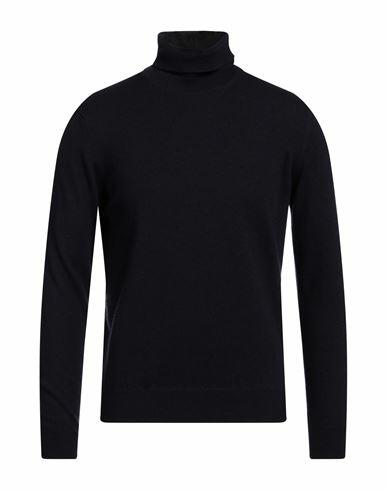 Ferrante Man Turtleneck Midnight blue Merino Wool Cover