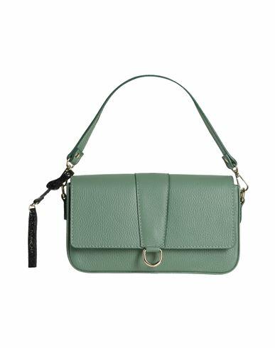 My-best Bags Woman Handbag Sage green Soft Leather Cover