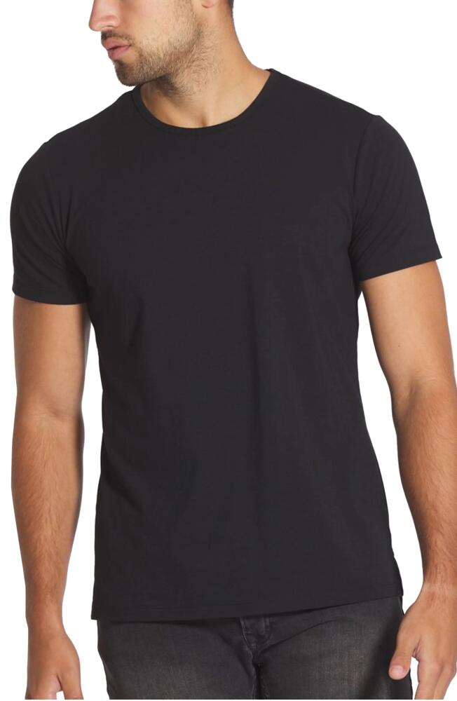 Cuts AO Split Hem T-Shirt in Black Cover