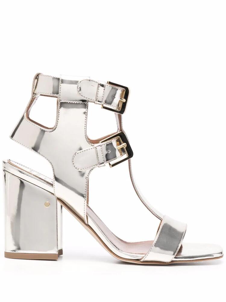 Laurence Dacade Sandra 90mm metallic sandals - Gold Cover