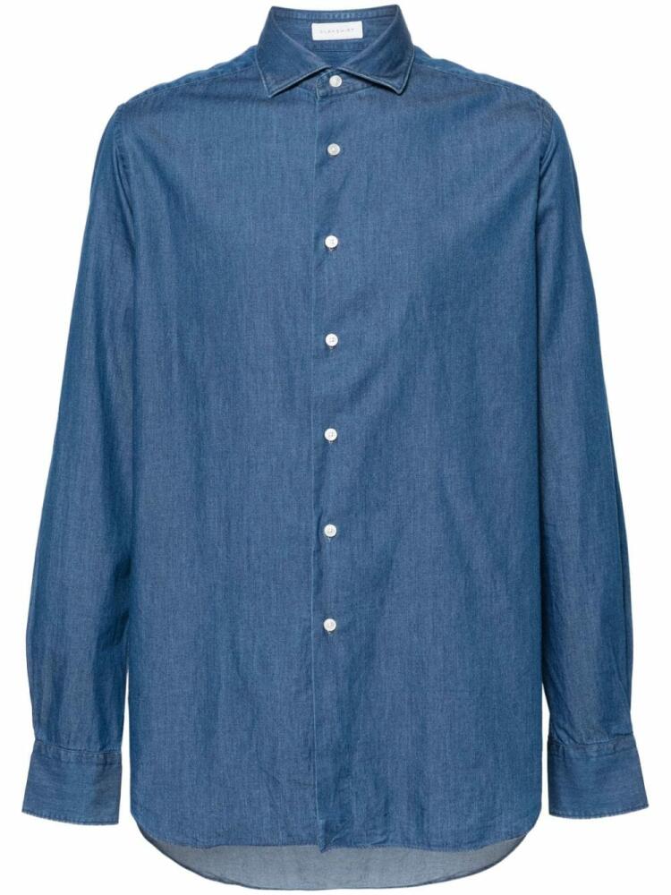 Glanshirt long-sleeved denim shirt - Blue Cover