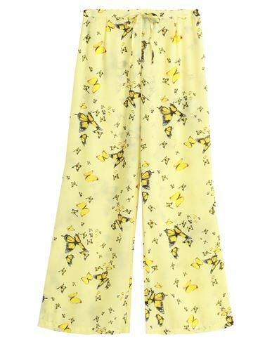 No Secrets Woman Pants Yellow Polyester Cover