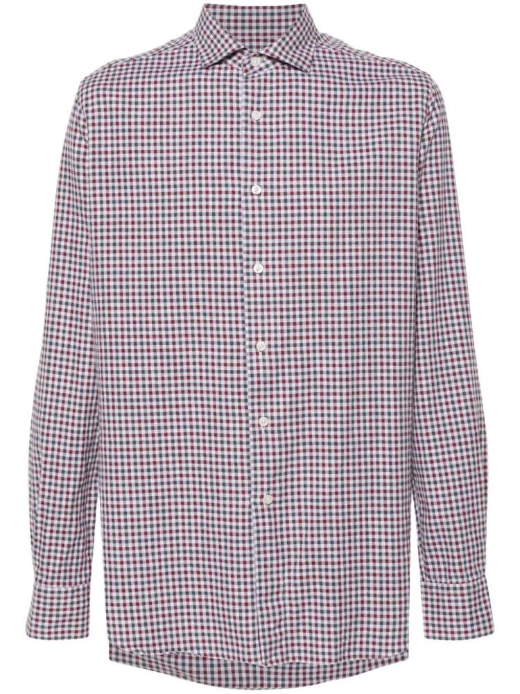 Glanshirt long-sleeved flannel shirt - Blue Cover