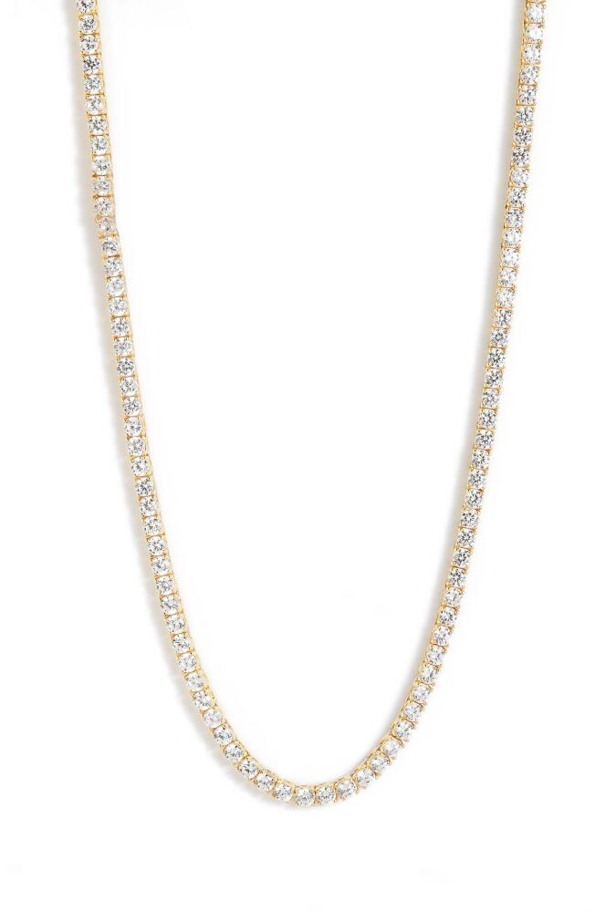 SHYMI Classic Cubic Zirconia Tennis Necklace in Gold Cover