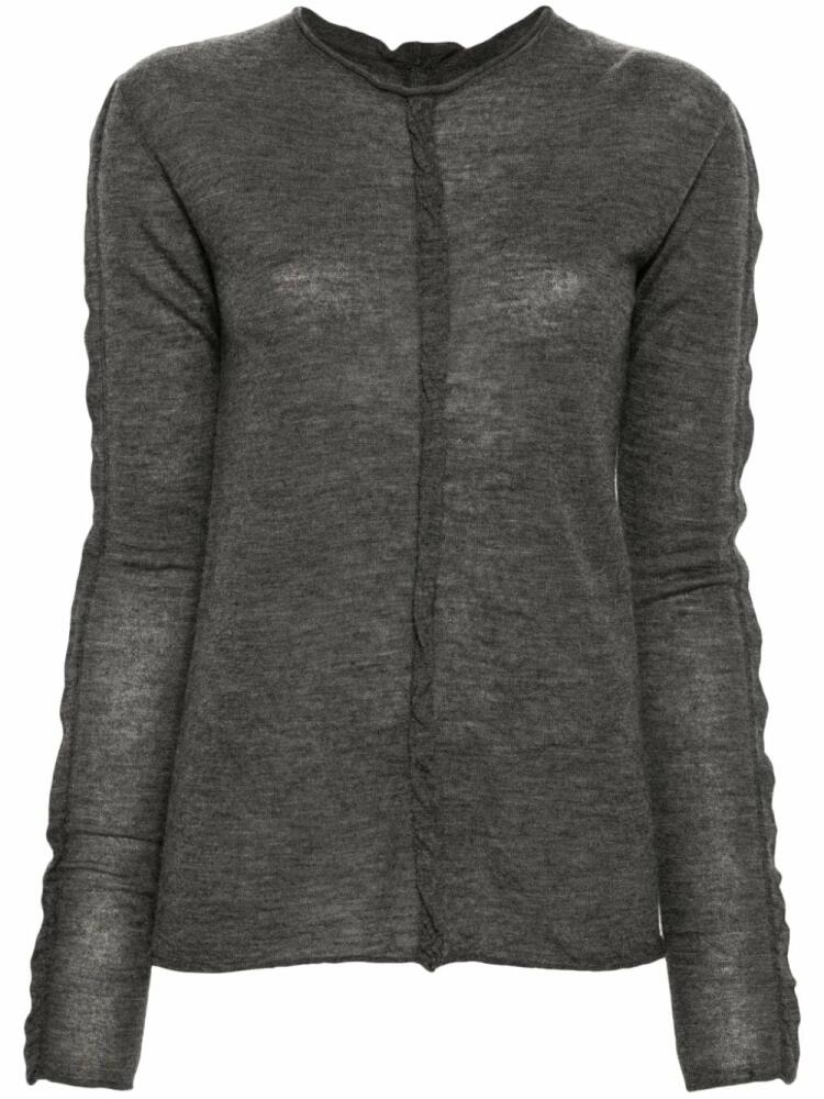 Uma Wang cashmere top - Grey Cover