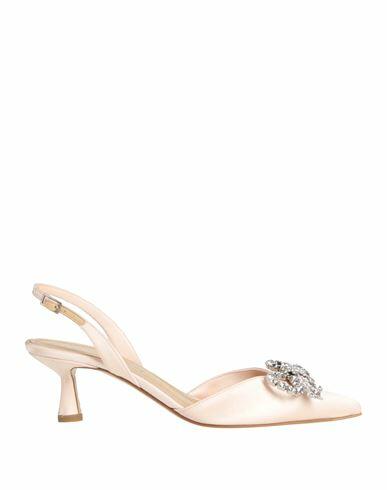 Aldo Castagna Woman Pumps Light pink Textile fibers Cover