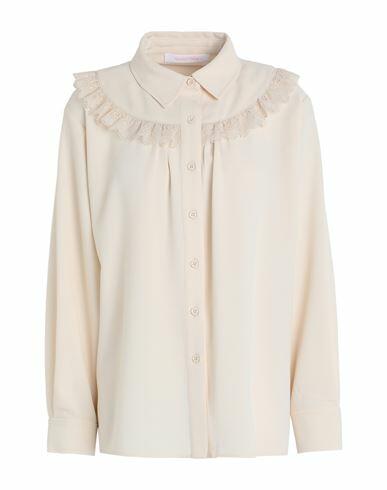 See By Chloé Woman Shirt Ivory Polyester Cover