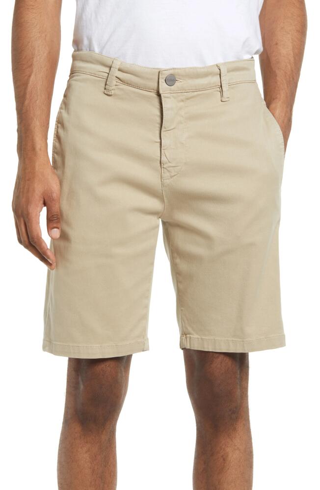 34 Heritage Nevada Soft Touch Chino Shorts in Oak Soft Touch Cover