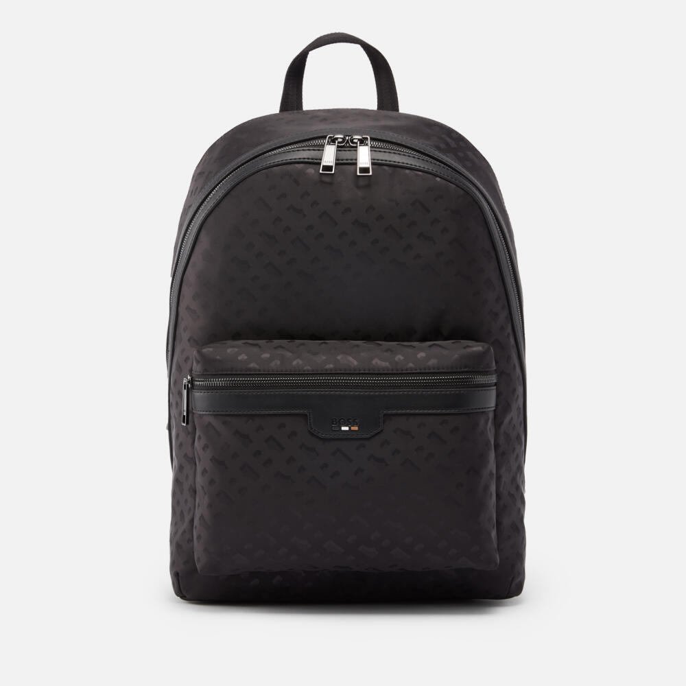 BOSS Black Trystan Recycled Shell Backpack Cover