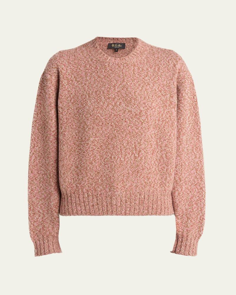 Loro Piana Mastallone Crewneck Wool Sweater Cover