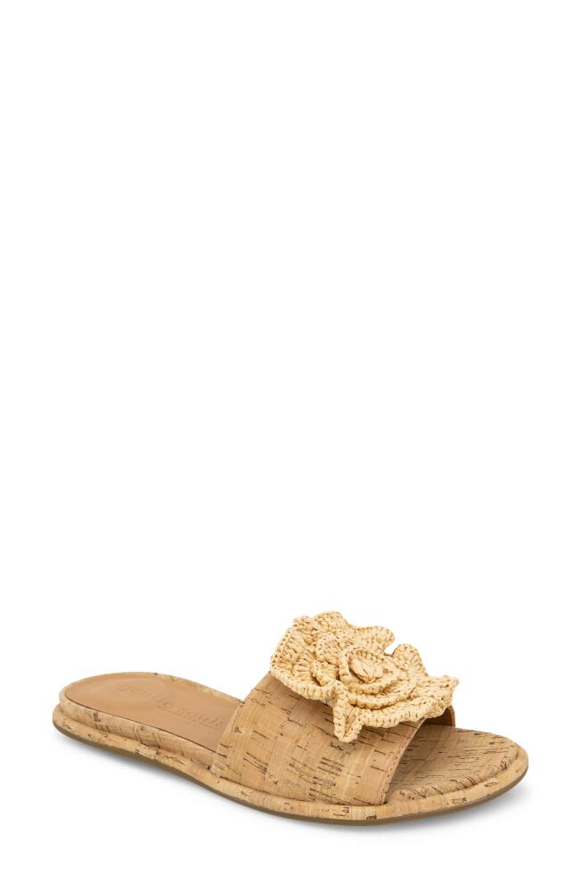 GENTLE SOULS BY KENNETH COLE Lucy Slide Sandal in Natural Cork Cover