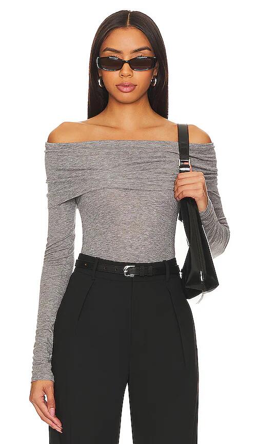 Rue Sophie Triomphe Top in Grey Cover