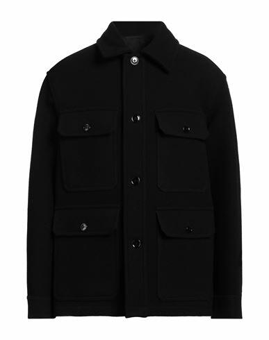 Lemaire Man Jacket Black Wool Cover