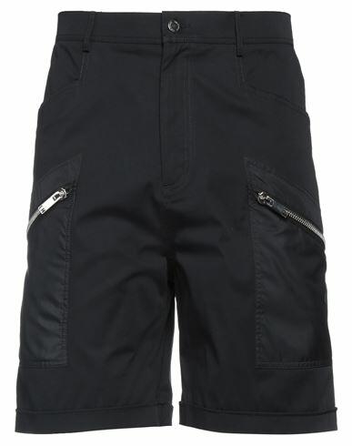 Les Hommes Man Shorts & Bermuda Shorts Black Cotton, Elastane Cover