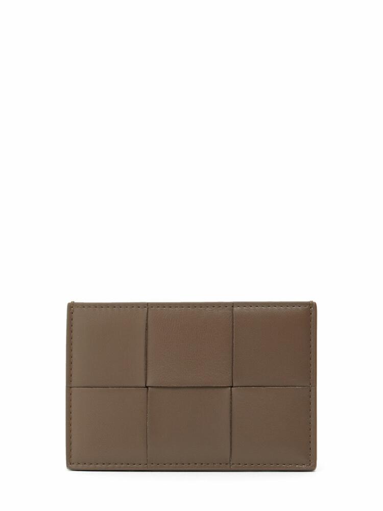 BOTTEGA VENETA Cassette Leather Credit Card Case Cover